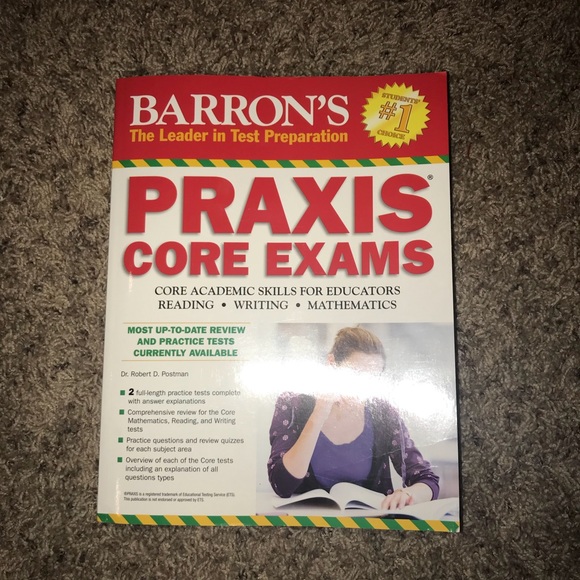 Best Praxis Core Study Book 2019